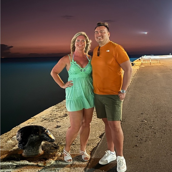 NWOT Zenana mint crochet lace cami dress size medium - Picture 13 of 14